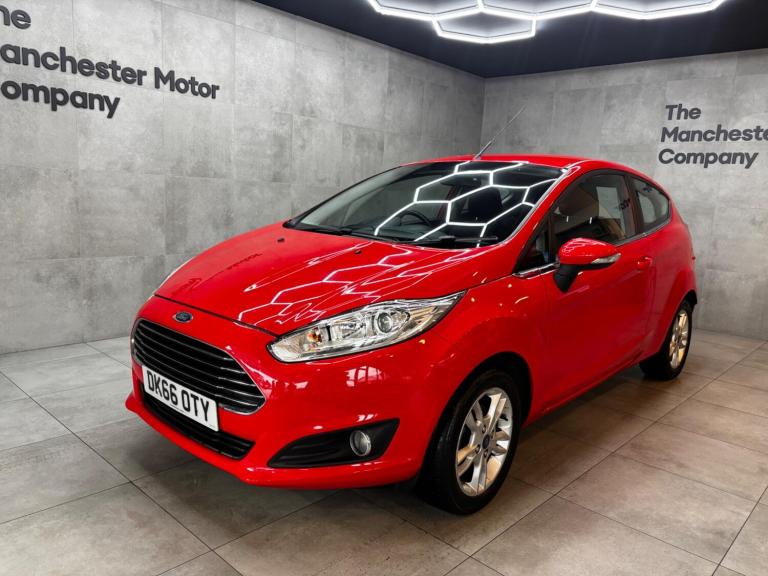 2016 Ford Fiesta 1.25 Zetec Euro 6 3dr HATCHBACK Petrol Manual