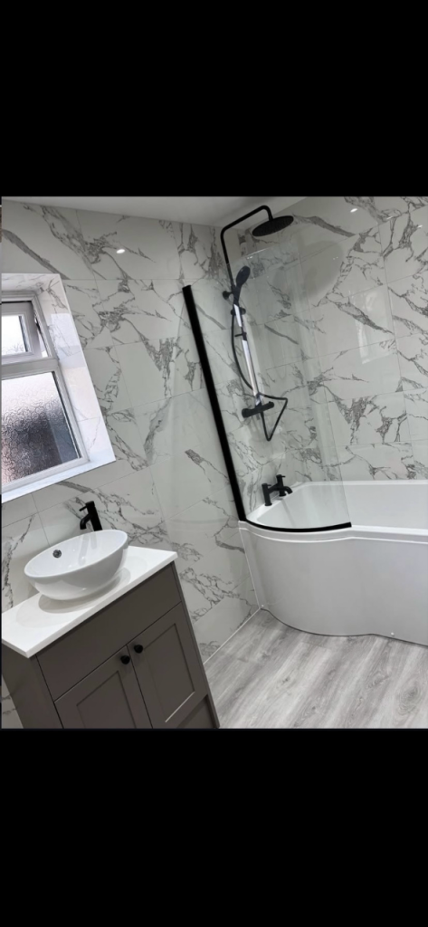 Bathroom fitting and plumbing 