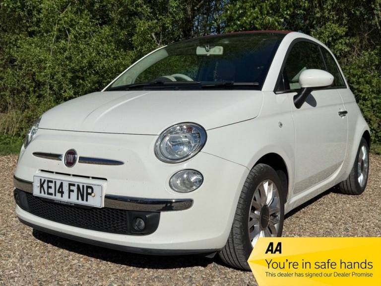 2014 Fiat 500C 1.2 Lounge Convertible 2dr Petrol Manual Euro 6 (s/s) (69 bhp) Convertible Petrol ...