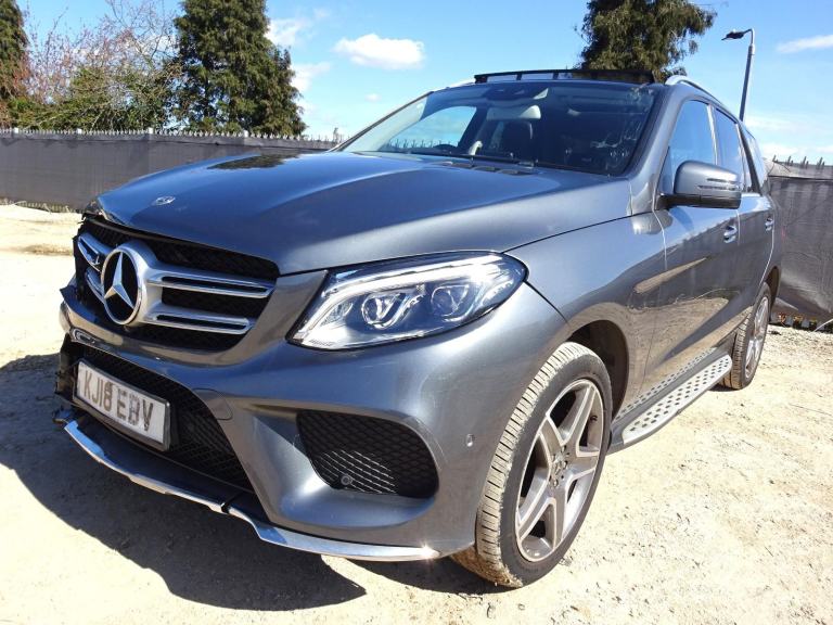 2018 18 REG MERCEDES BENZ GLE 250 D 4MATIC AMG LINE PREMIUM AUTO DAMAGED SALVAGE