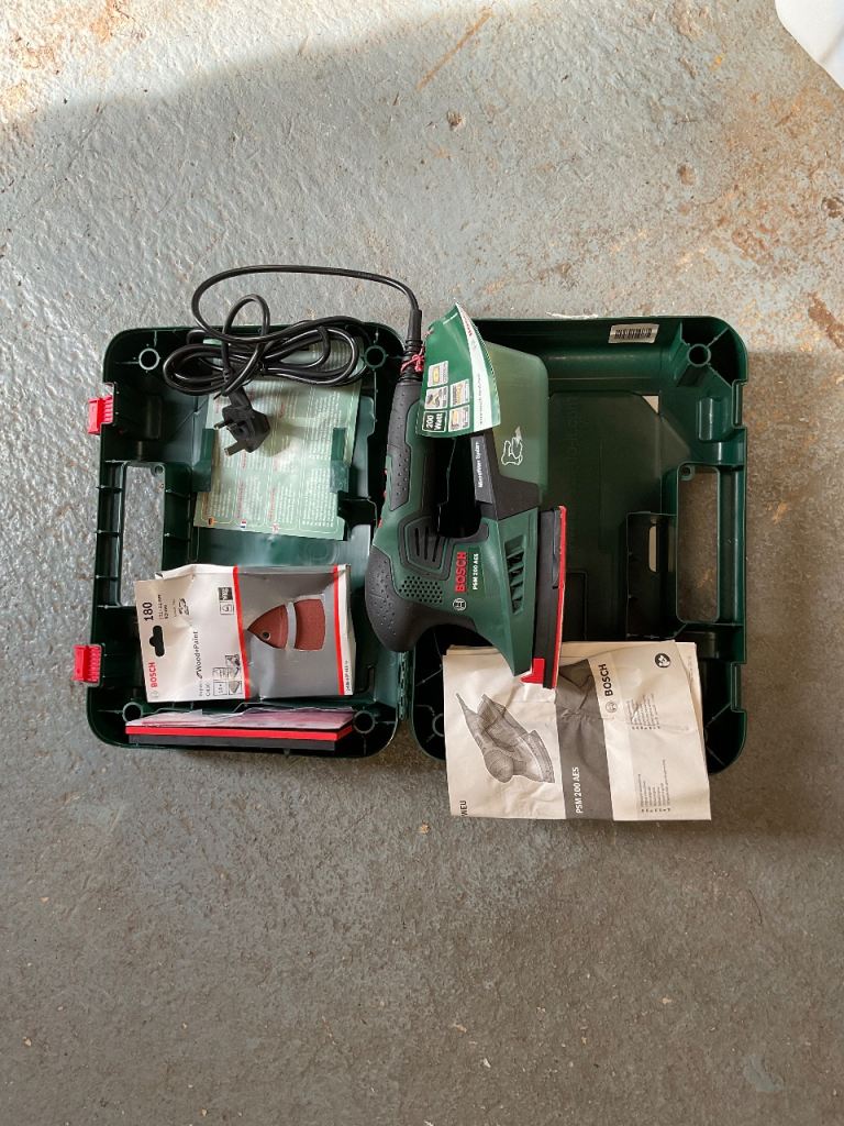 BOSCH PSM 200 AES 200W Multi-Sander with Case