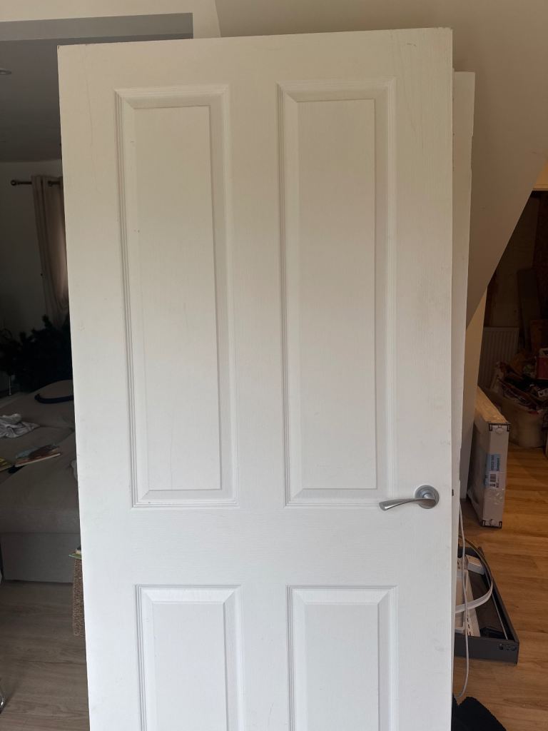 Internal white doors 