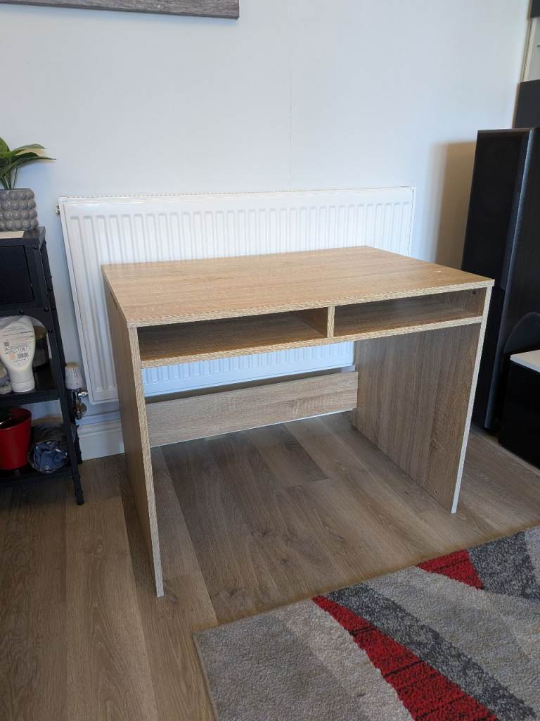 Children's/ small wooden desk beach colour 