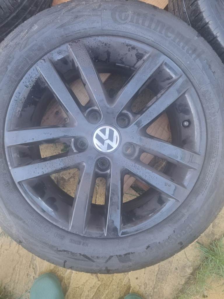 Alloy Wheels and Tyres VW 16inch