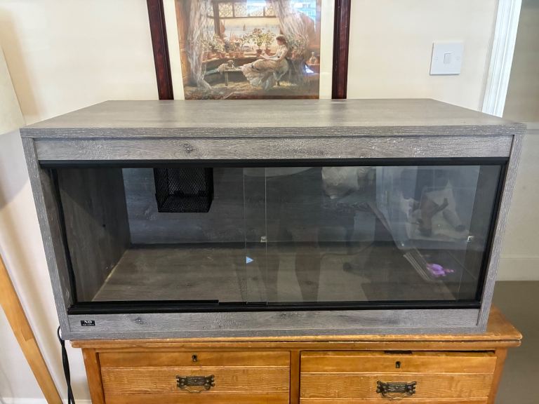 ND Aquatics Wooden 36x18x18 Vivarium | Arcadia ProT5, Lamp Holder & Dimming Thermostat 