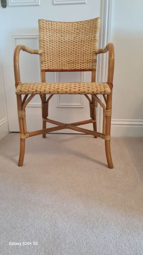 Very comfortable indoor cane chair