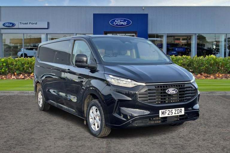 2025 Ford Transit Custom 280 Limited L2 LWB FWD 2.0 EcoBlue 136ps Low Roof Manual Panel Van Diese...