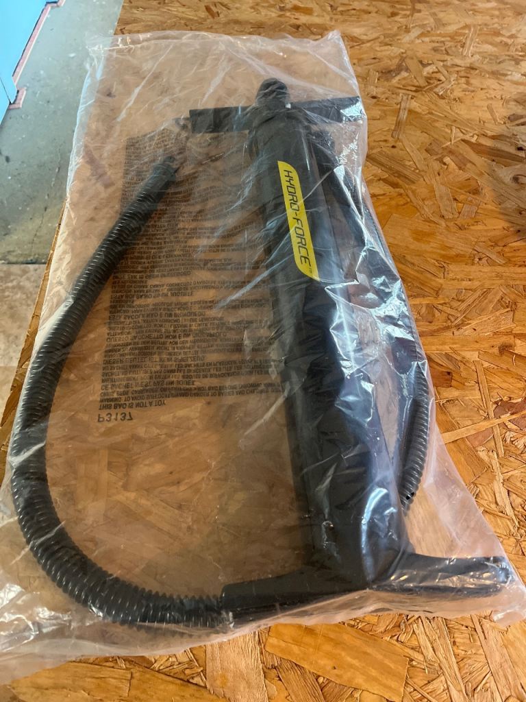 Brand new paddle board pump