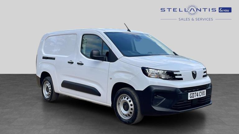 2025 Peugeot Partner 1.5 BlueHDi 850 Professional Long Crew Van Double Cab 6dr Diesel Manual LWB ...