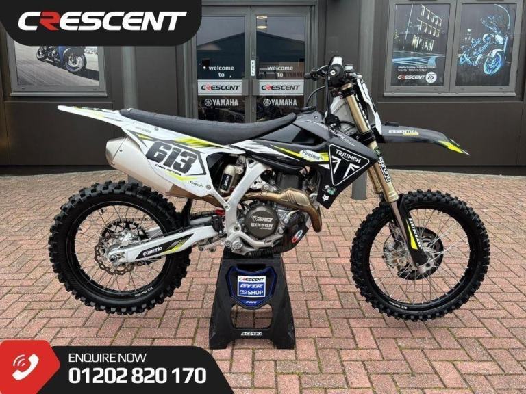 TRIUMPH TF 450-RC EDITION 2025 - 24 HOURS USE - TRIUMPH LC GPA FITTED