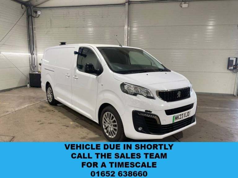 2023 Peugeot e-Expert e 1000 75kWh Asphalt Premium + Long Panel Van 6dr Electric Auto LWB (7kW Ch...