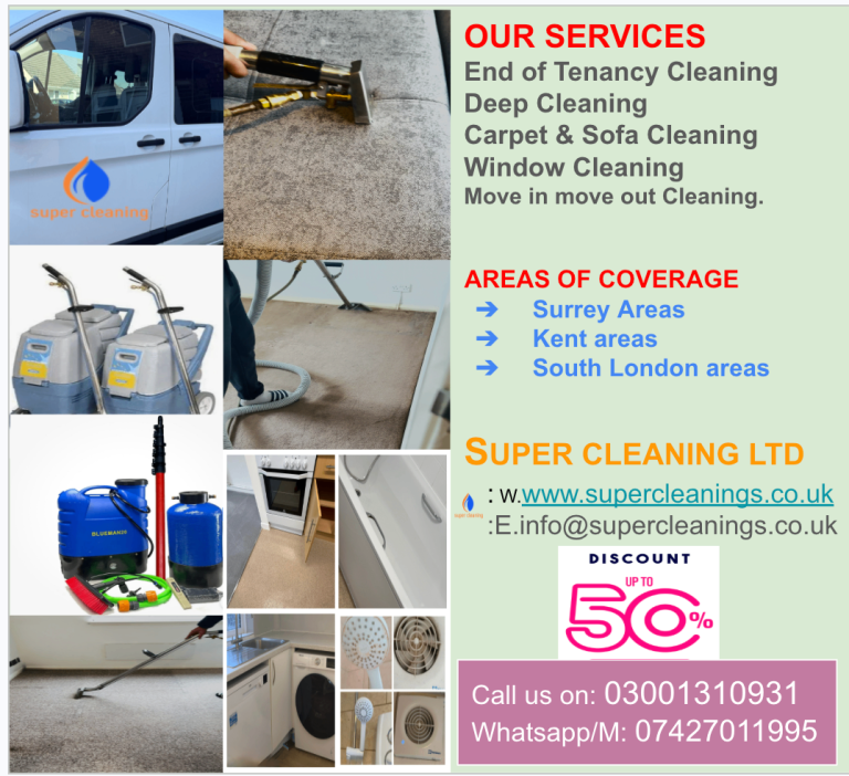 END OF TENANCY CLEANING, DEEP CLEANING