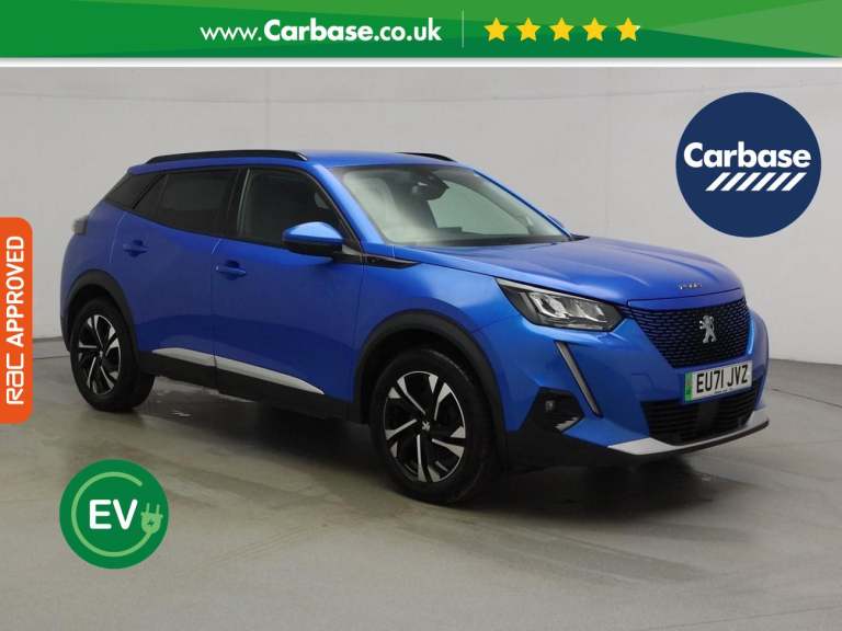2021 Peugeot E-2008 50kWh Allure Premium SUV 5dr Electric Auto (136 ps) SUV ELECTRIC Automatic