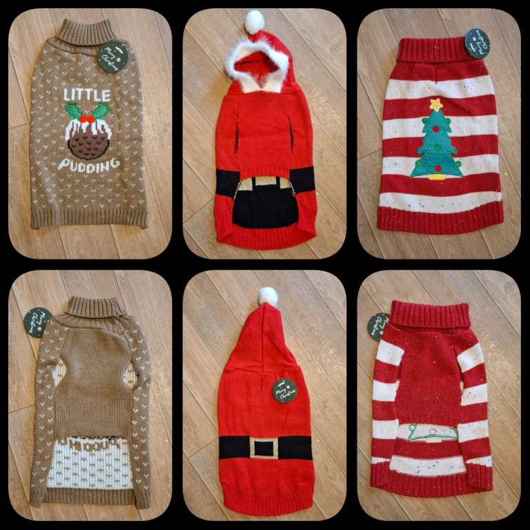 New cute pet Christmas jumpers £5 each