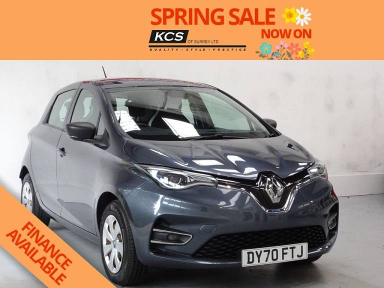 2020 Renault Zoe R110 52kWh Play Hatchback 5dr Electric Auto (i) (107 bhp) Hatchback ELECTRIC Aut...