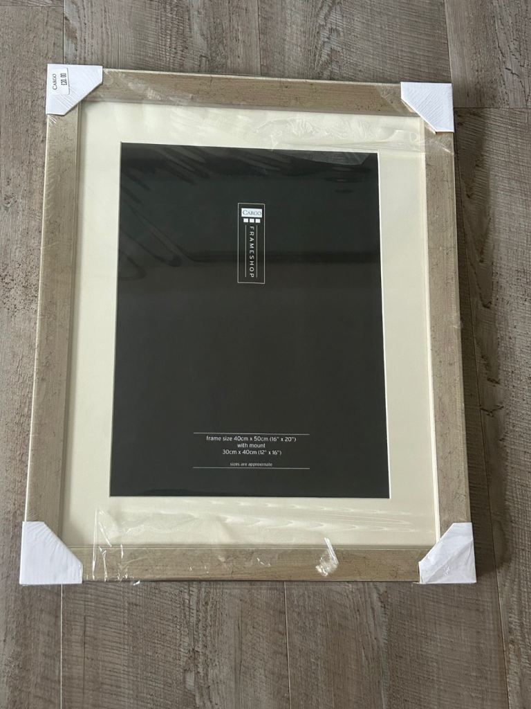 image for Brand New Sealed Cargo Frame Shop Frame 40x50cm