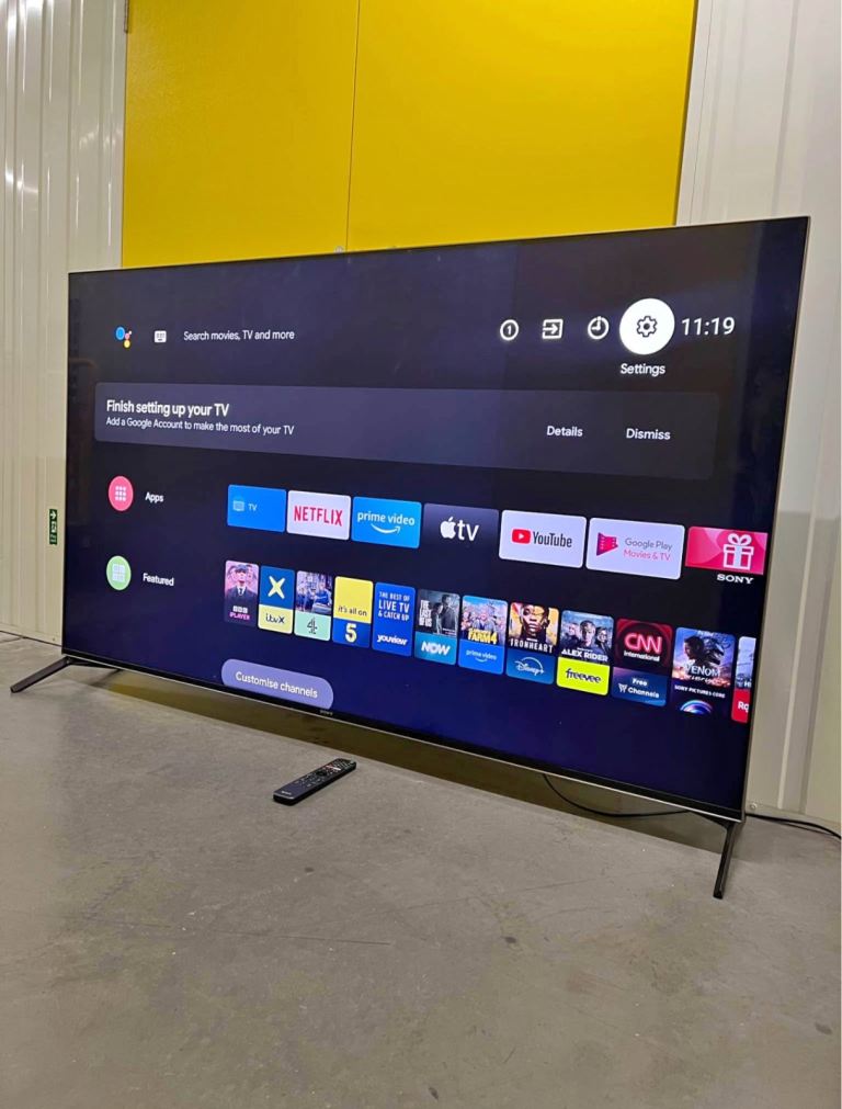 56” SONY BRAVIA ANDROID 4K ULTRA SMART TV