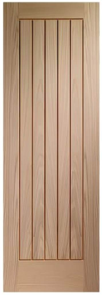 Wickes Geneva Oak Veneer Cottage Pre-Finished Internal Door - 1981 x 762mm