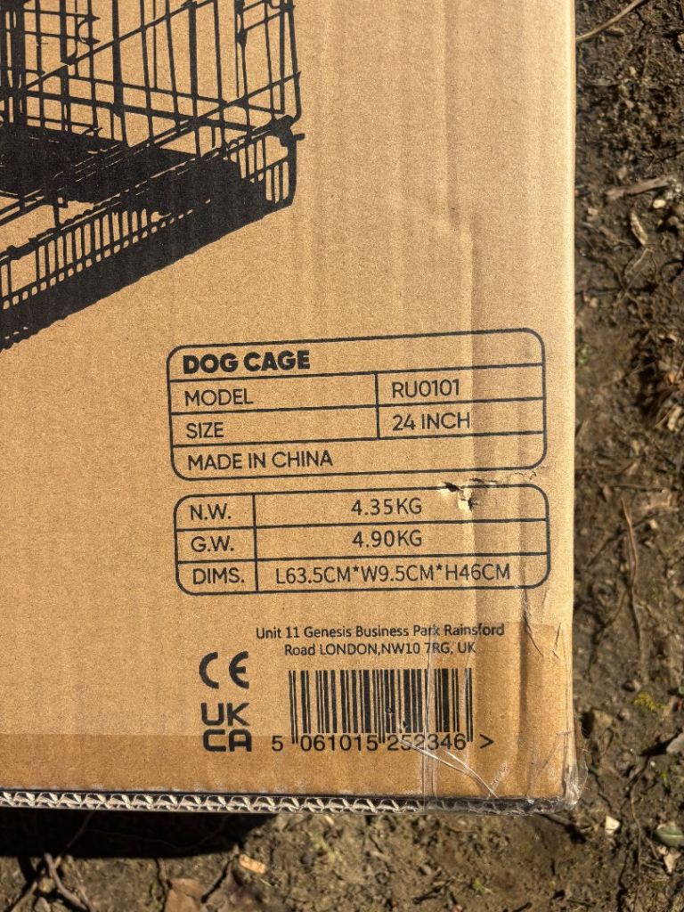 One or Two small (60cm) wire dog crates