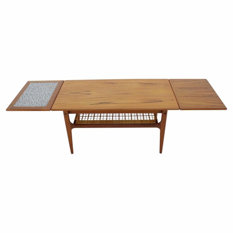 danish TRIOH extendable TEAK MID CENTURY coffee table MCM excellent REDUCED from £500