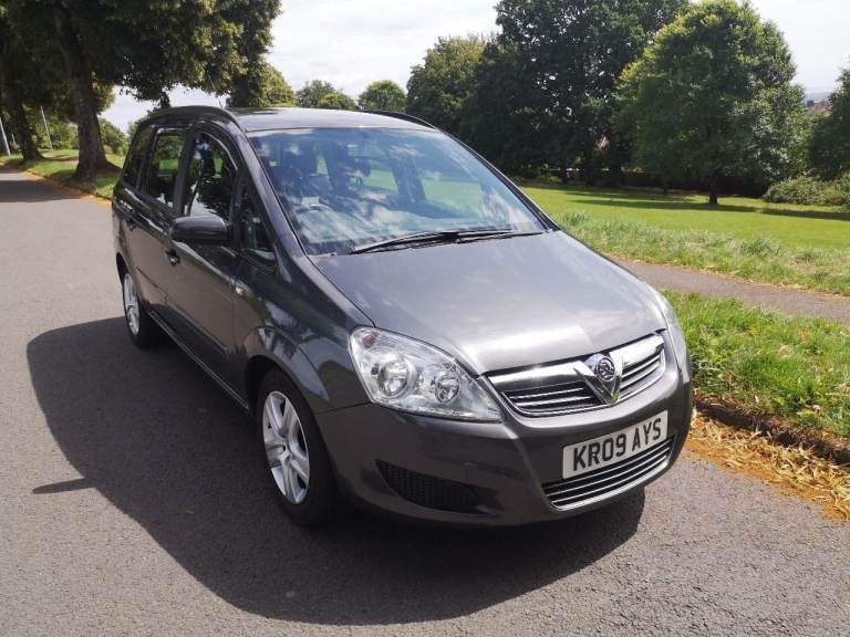 Vauxhall, ZAFIRA, MPV, 2009, Manual, 1.6 PETROL 5 doors - FULL YEARS MOT - ULEZ - JUST HAD SERVICE