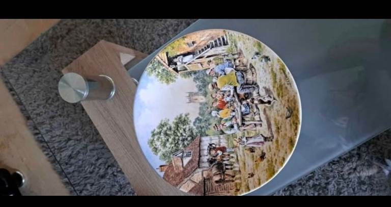 Antique  plate 