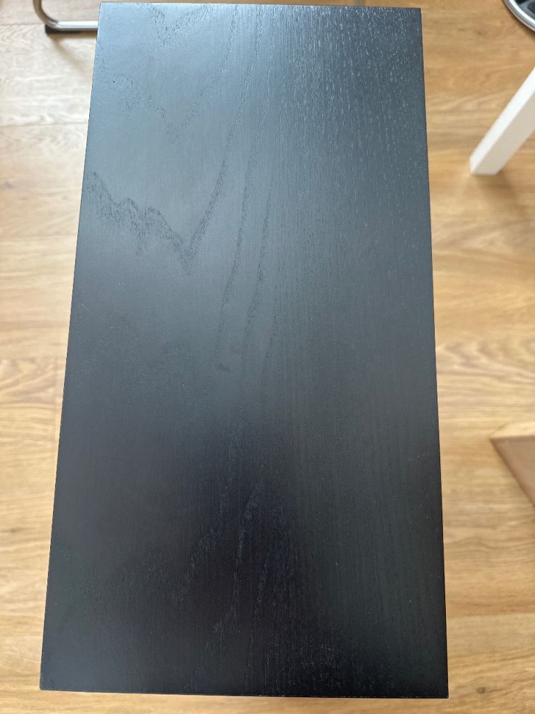 Malm 3 drawer bedside tables x2 