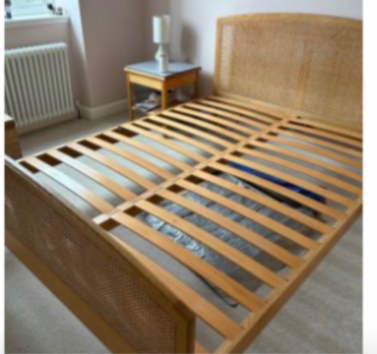 Free - King size bed with Emma mattress 