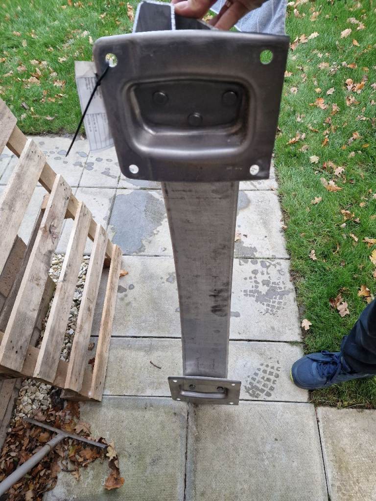 Tesla Model 3 rear crash bar bumper reinforcement