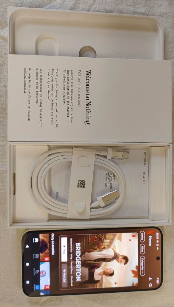 Nothing Phone (2a) Milk White 128GB 8GB + 2GB RAM Dual Sim Unlocked