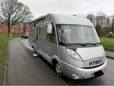 2011 HYMER B654 SL LOW MILES 4 BERTH 4 BELT LEFT HAND DRIVE MOTORHOME
