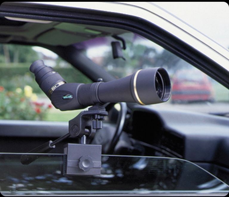 Helios Car Window Mount Holder 1/4 Thread With Handle For Camera Telescopes