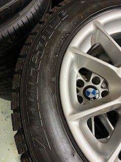 BMW 10 spoke 16'' wheels and Bridgestone Tyres 