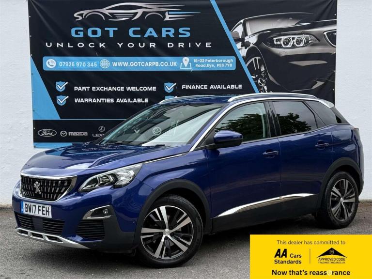 2017 Peugeot 3008 1.2 PureTech Allure 5dr HATCHBACK PETROL Manual