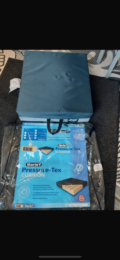 Wheelchair Pressure Tex Cushion NEW