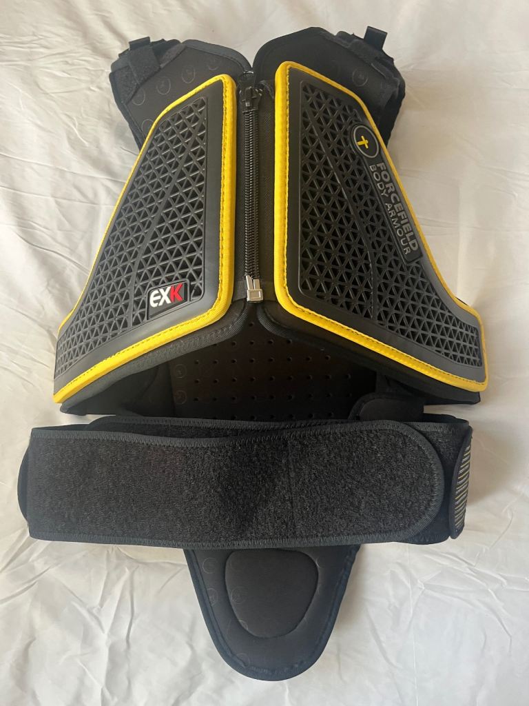 Forcefield Body Armour Level 2 DC Back & Chest Protector Size L – Never Used-New