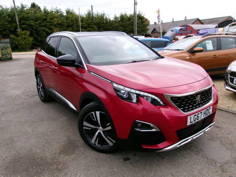2017 Peugeot 3008 1.2 PureTech GT Line 5dr HATCHBACK PETROL Manual