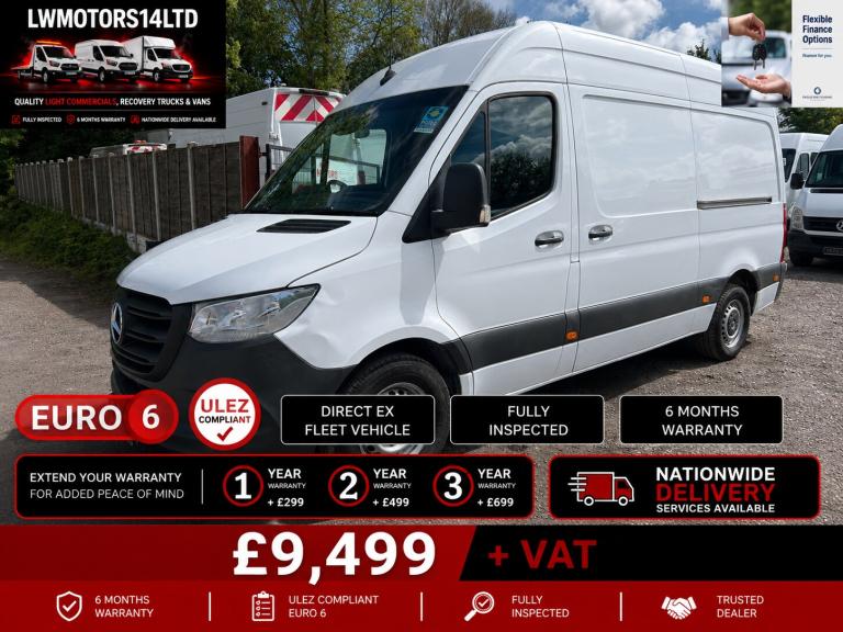 MERCEDES BENZ SPRINTER 315 CDI PROGRESSIVE L2H2 MWB HI ROOF WORKSHOP VAN 2022 22