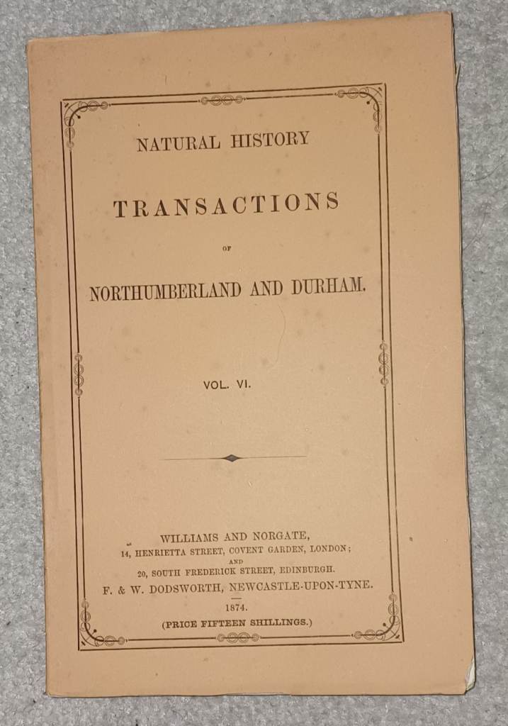 The Birds of Northumberland and Durham