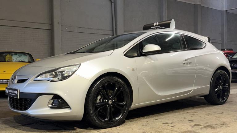 VAUXHALL ASTRA GTC 1.4 i Turbo Limited Edition Silver 3dr