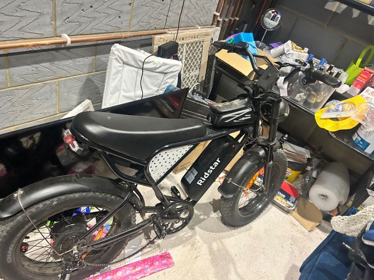 Ride star e bike broke Mac needs new one £50 pound fix 