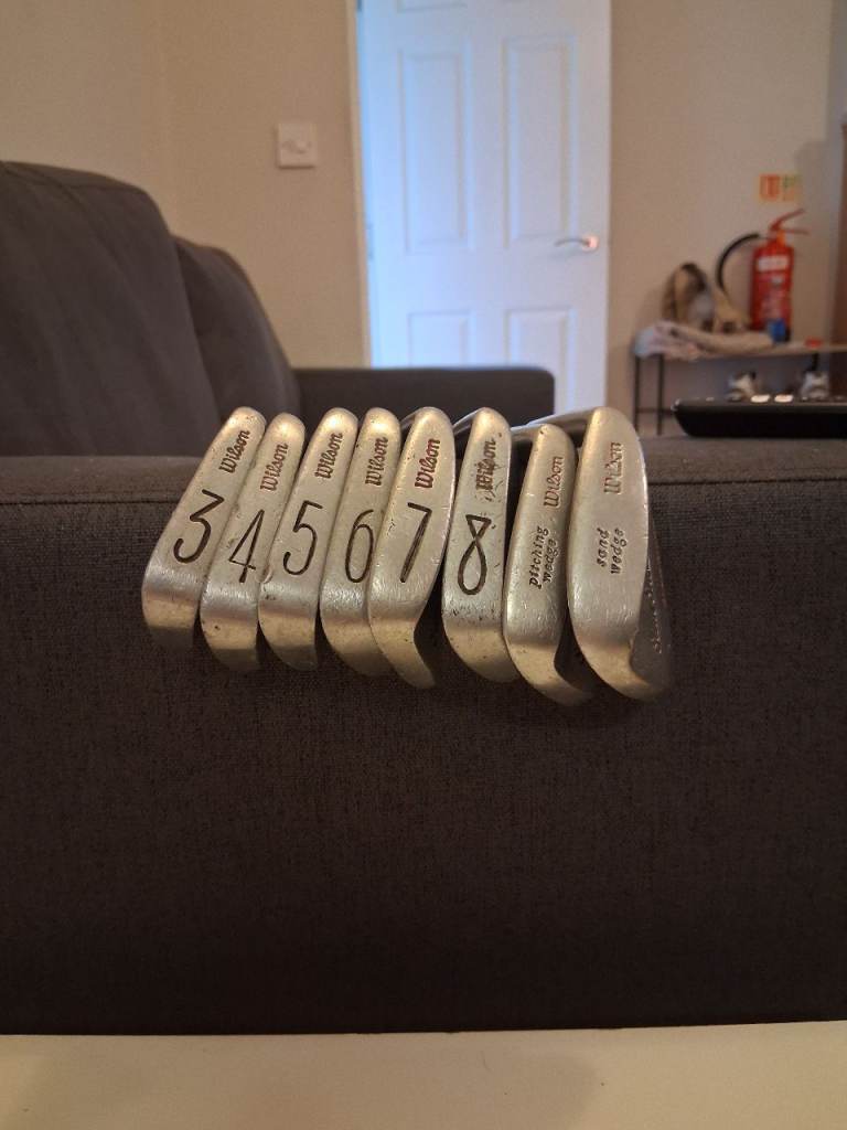 Wilson Sam Snead Blue Ridge Golf Iron Set 3-8 PW SW – 8 Clubs