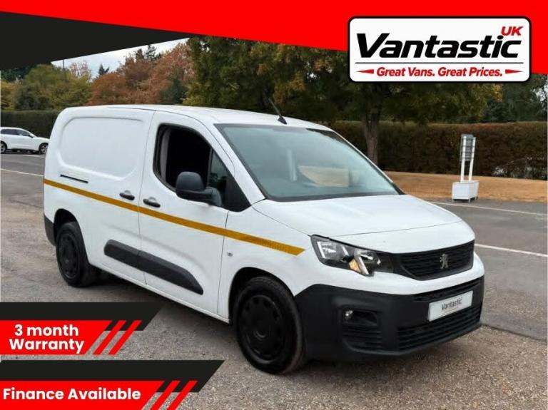 2019 Peugeot Partner 950 1.5 BlueHDi 100 Grip Van PANEL VAN Diesel Manual