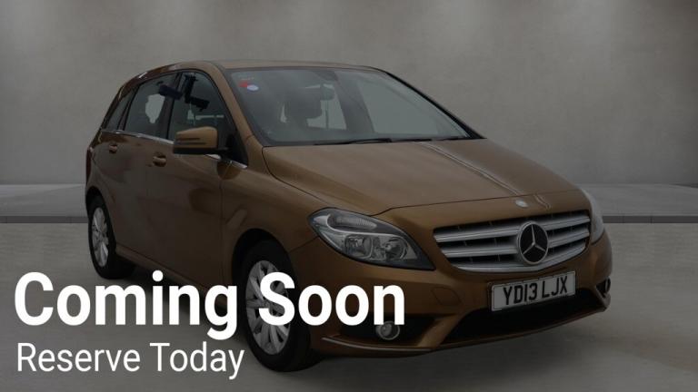 2013 Mercedes-Benz B Class 2013 13-Reg Mercedes B180 BlueEFFICIENCY SE Auto,gen 50,000 Miles!! UL...