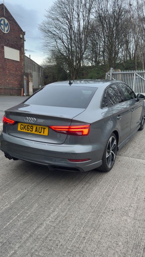 Automatic 2019 Audi A3 S line black edition 35 TFSI 5dr saloon 150bhp