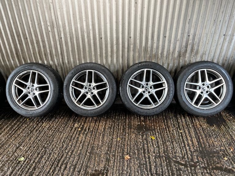Genuine 19” Mercedes GLC AMG Line alloy wheels - 5x112
