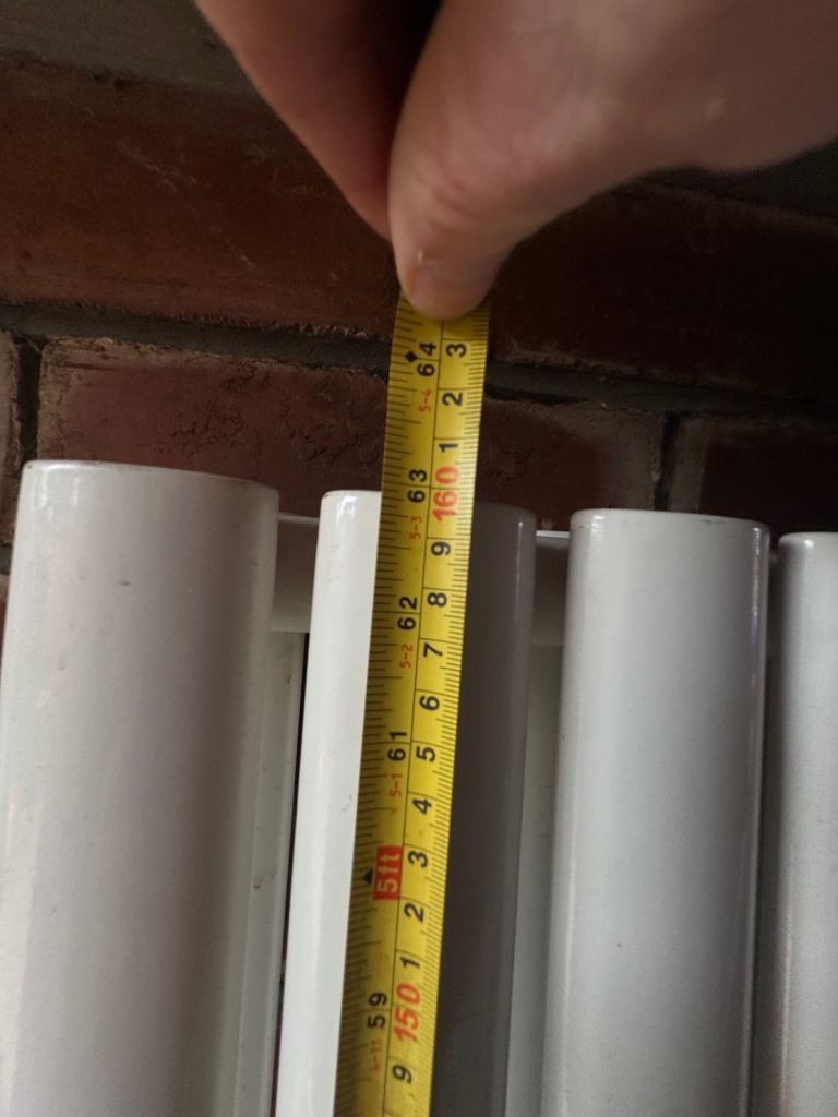 Double vertical radiator 1600x600 