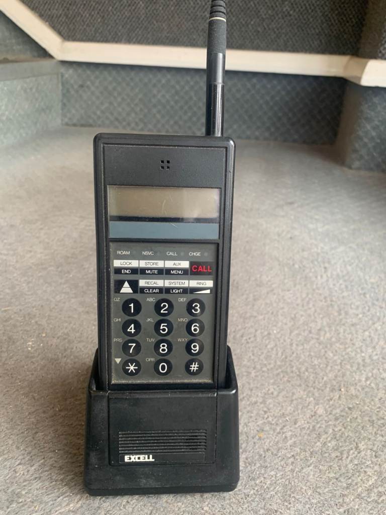 Vintage Technophone PC105T Mobile Phone – Collectible