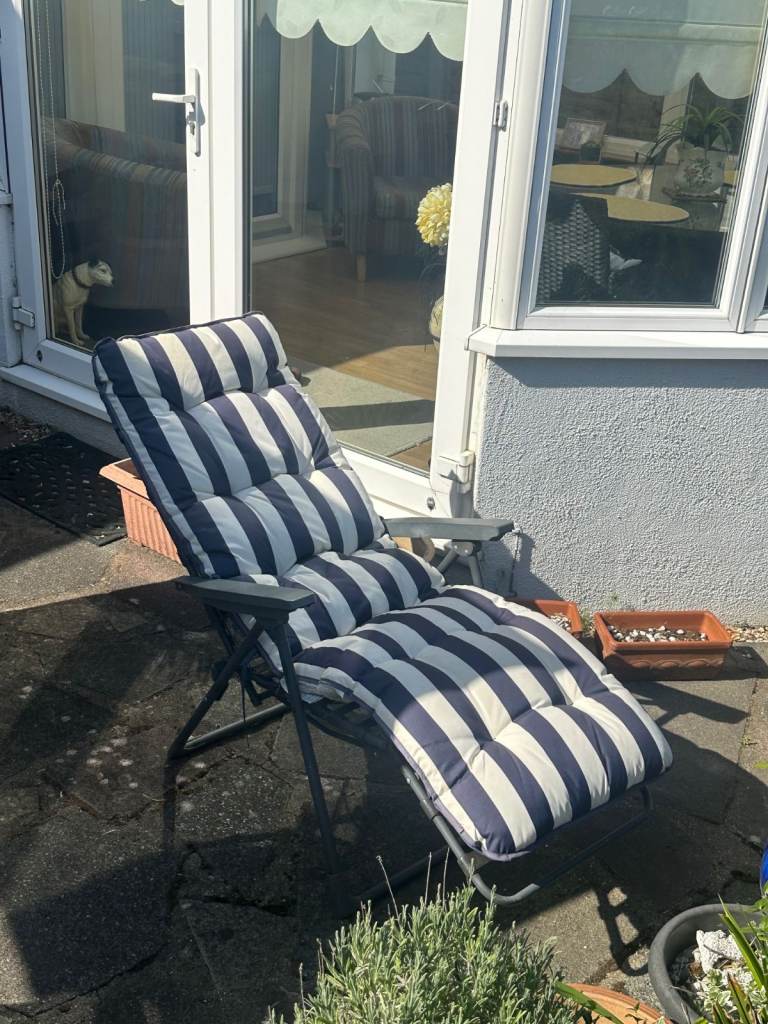 1 garden lounger