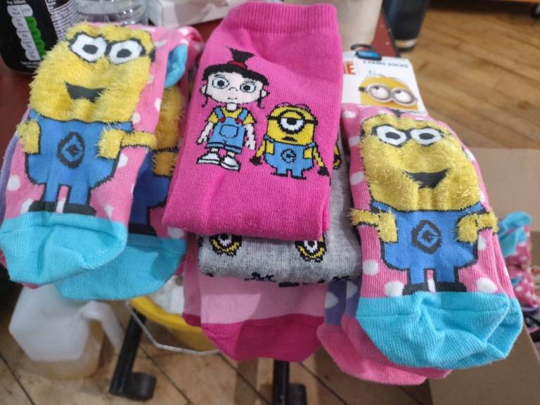 Original Minion kids socks 